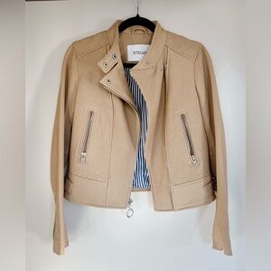 Derek Lam Tan Leather Jacket